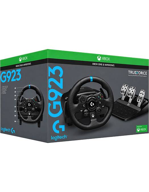 Logitech G923 dirkalni volan s pedali za PC & Xbox One & Xbox Series