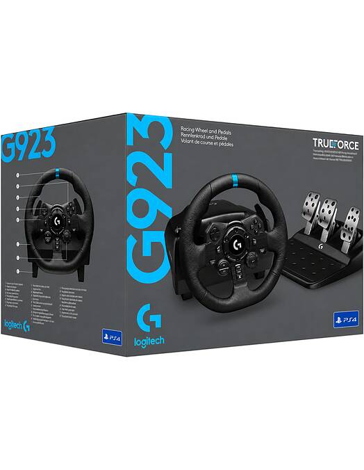 Logitech G923 dirkalni volan s pedali za PS5 & PS4 & PC
