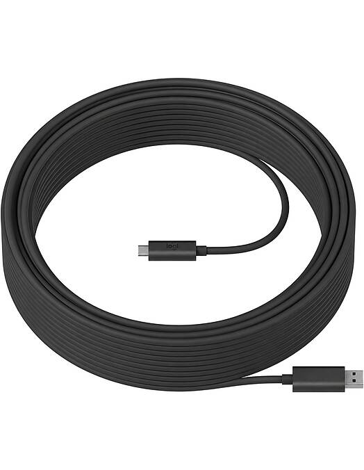 Logitech Strong USB 3.1 grafiten žični kabel 10m