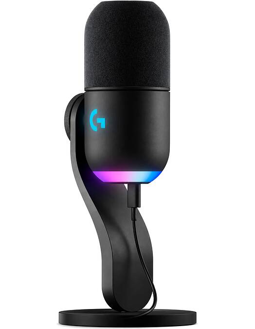 Logitech Yeti GX črn žični igralni mikrofon