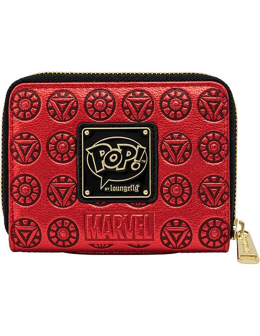 Marvel Ironman denarnica z zadrgo v obliki glave Loungefly