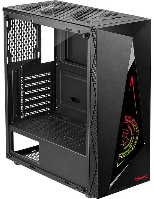 Marvo CA-119 ATX računalniško ohišje črne barve
