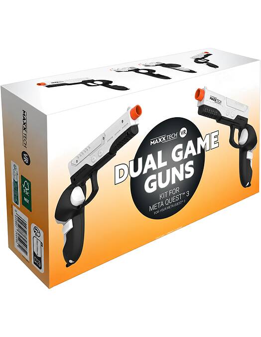 MaxxTech Dual Guns za Meta Quest 3