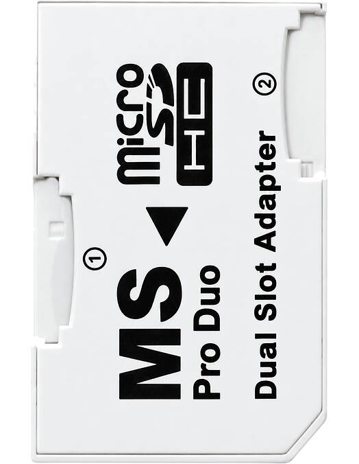 MicroSD Memory Stick Na Memory Stick PRO DUO Adapter 2v1