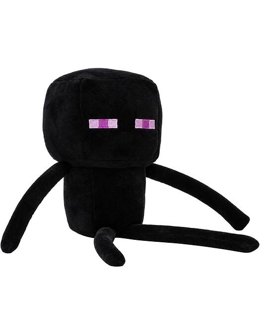 Minecraft Enderman plišasta igrača 30cm visoka Barrado