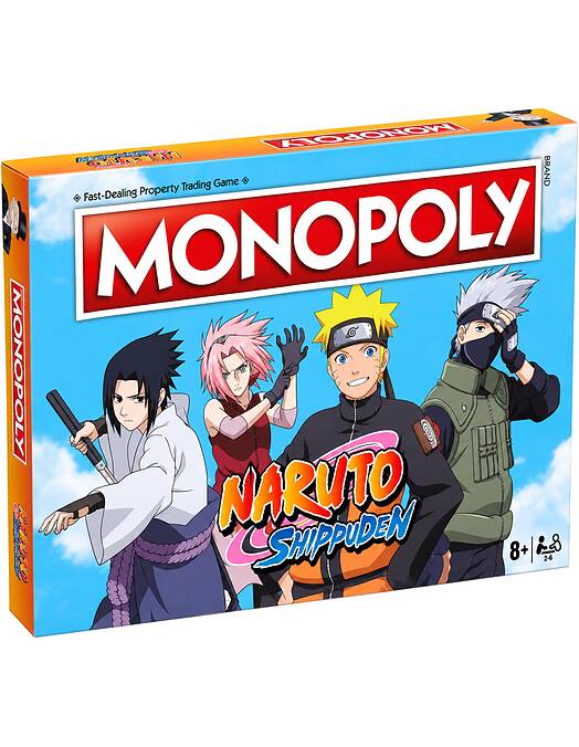 Namizna družabna igra Monopoly Naruto Shippuden Winning Moves