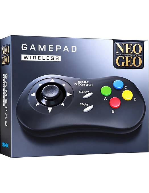 Neo Geo AES+ brezžični igralni plošček črne barve