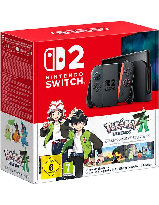 Nintendo Switch 2 s fizično igro Pokemon Legends Z-A
