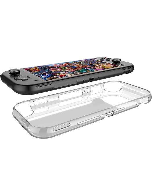 Nintendo Switch Lite transparentni TPU ovitek črne barve