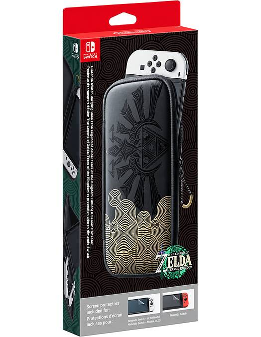 Nintendo Switch OLED torbica Zelda TOTK Limited Edition in zaščita za zaslon