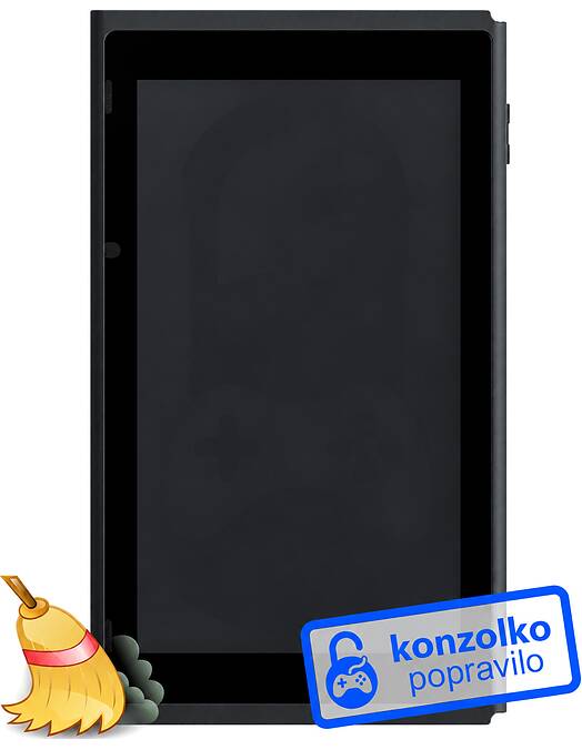 Nintendo Switch temeljito čiščenje in menjava termalne paste