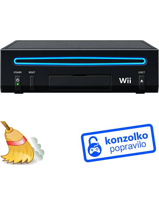 Nintendo Wii temeljito čiščenje in menjava termalne paste