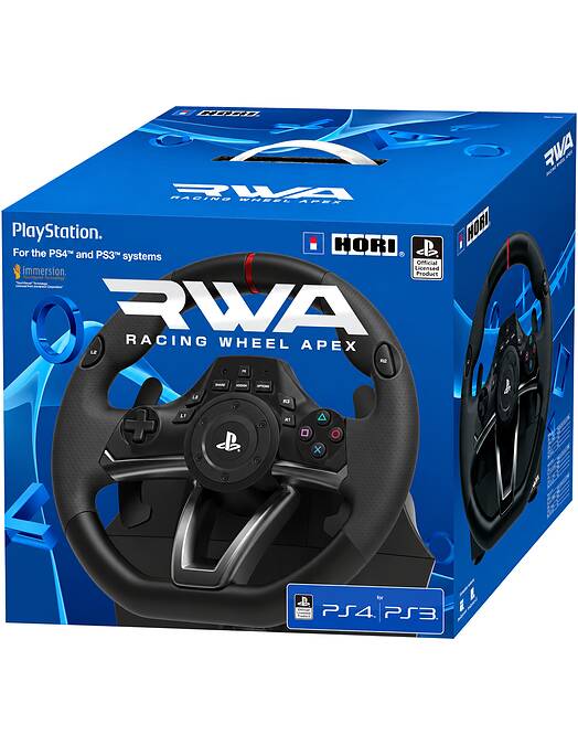 Obnovljen Hori RWA Racing Wheel APEX Dirkalni Volan za PS5 & PS4 & PS3 & PC + 2 leti garancije