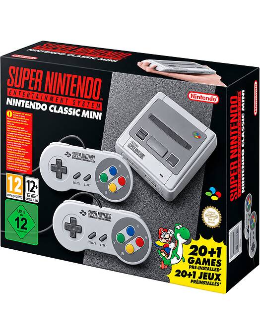 Obnovljen Nintendo Classic Mini SNES + 2x kontroler + 2 leti garancije