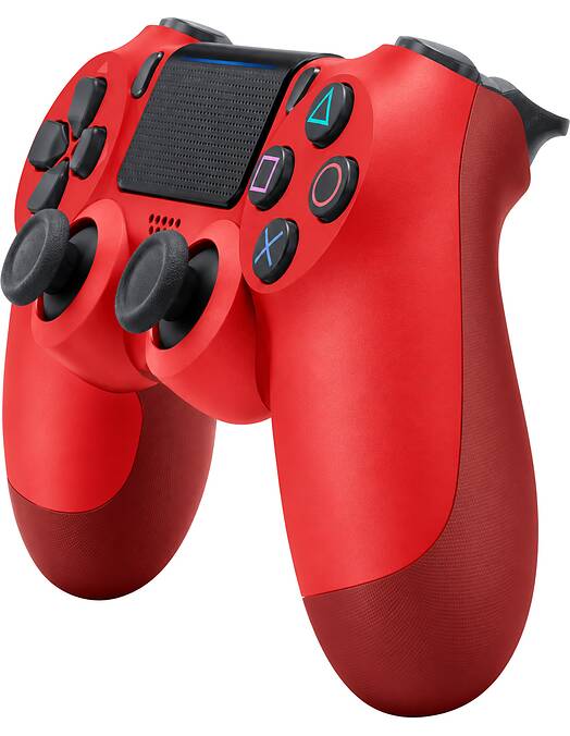 Obnovljen PS4 DualShock 4 brezžični kontroler rdeče barve + 2 leti garancije