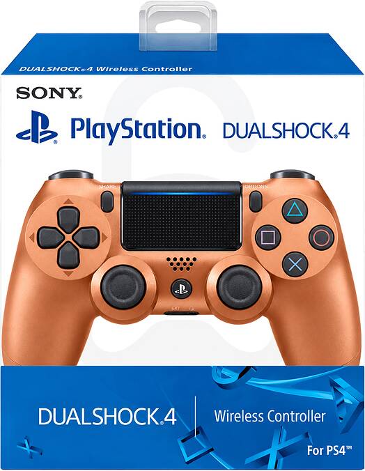 Obnovljen PS4 DualShock 4 brezžični kontroler Copper + 2 leti garancije