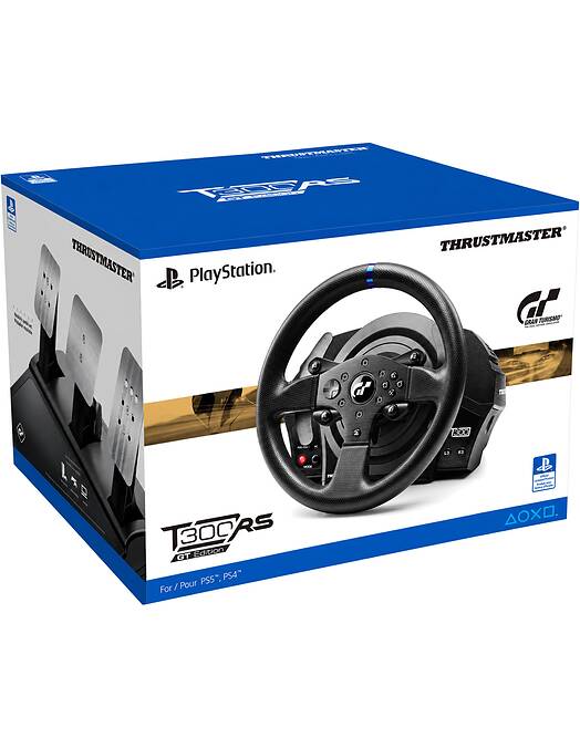 Obnovljen Thrustmaster T300 RS GT dirkalni volan s stopali za PS5 & PS4 & PC + 2 leti garancije