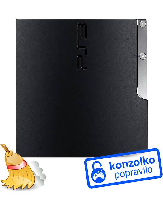 Playstation 3 temeljito čiščenje in menjava termalne paste