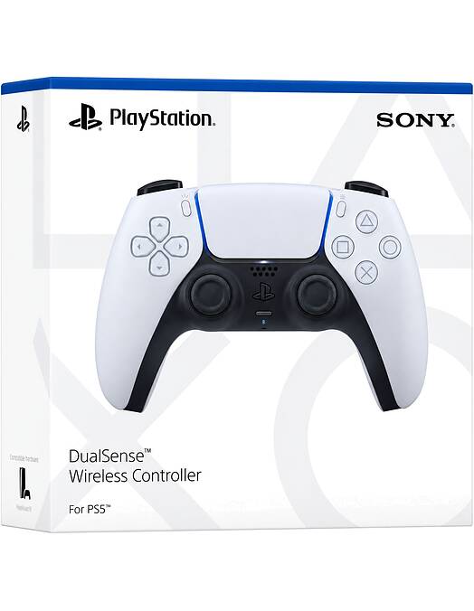 Playstation 5 DualSense v2 kontroler bele barve
