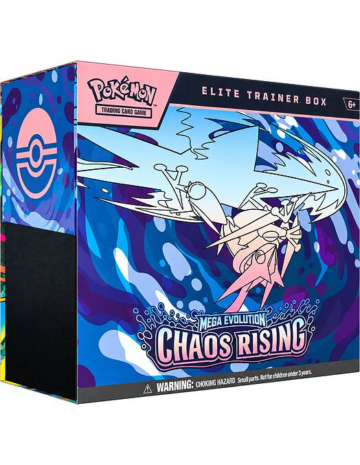 Pokemon TCG Chaos Rising Elite Trainer Box komplet igralnih kart
