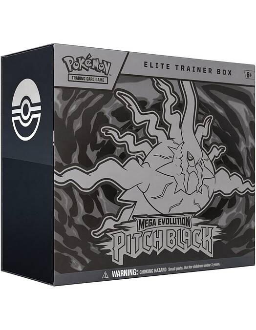 Pokemon TCG Pitch Black Elite Trainer Box komplet igralnih kart