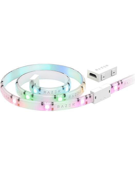 Razer Aether Light Strip LED podaljšek traku dolžine 1 m bele barve