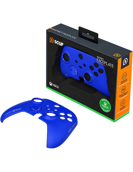 Scuf Instinct zamenljiva sprednja plošča modre barve za Xbox