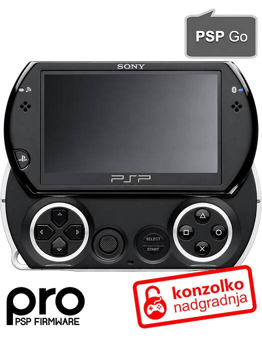Sony PSP Go odklep