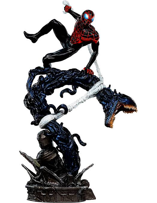 Spider-Man vs Villains Miles Morales zbirateljska diorama