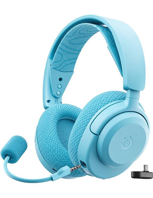 SteelSeries Arctis Nova 3P brezžične igralne slušalke modre barve za PC & PS5 & Switch & mobilne telefone