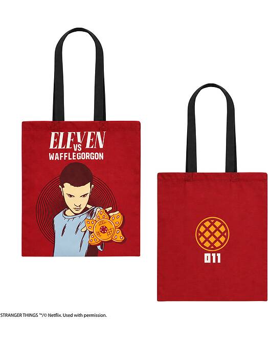 Stranger Things Eleven platnena torba Cinereplicas