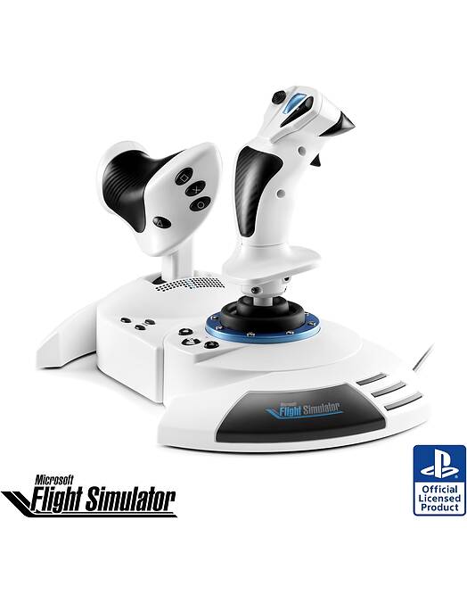 Obnovljen Thrustmaster T Flight Hotas 5 MSFS Special Edition žična igralna palica za PS5 & PS4 & PC + 2 leti garancije