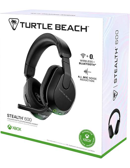 Turtle Beach Stealth 600 Gen 2 brezžične slušalke črne barve za Xbox Series & Xbox One
