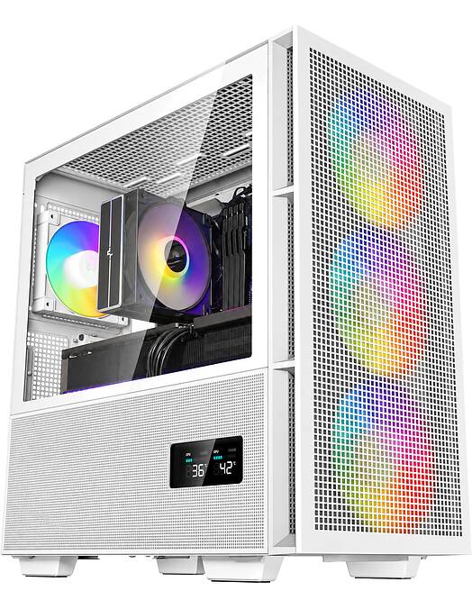 UVI Omega AM96F16 računalnik Ryzen 5 7500F & RX 9060 XT 8GB & 1TB SSD & 16GB RAM bele barve