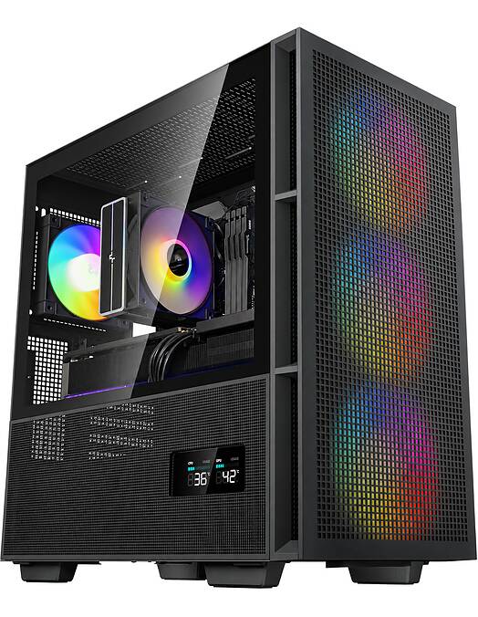 UVI Omega AM96F16 računalnik Ryzen 5 7500F & RX 9060 XT 8GB & 1TB SSD & 16GB RAM črne barve