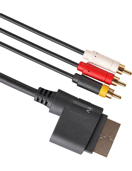 Xbox 360 AV kabel s tremi činč priključki za TV