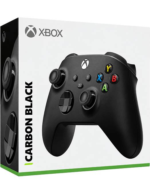 Xbox brezžični kontroler Carbon Black za PC & Xbox One & Xbox Series