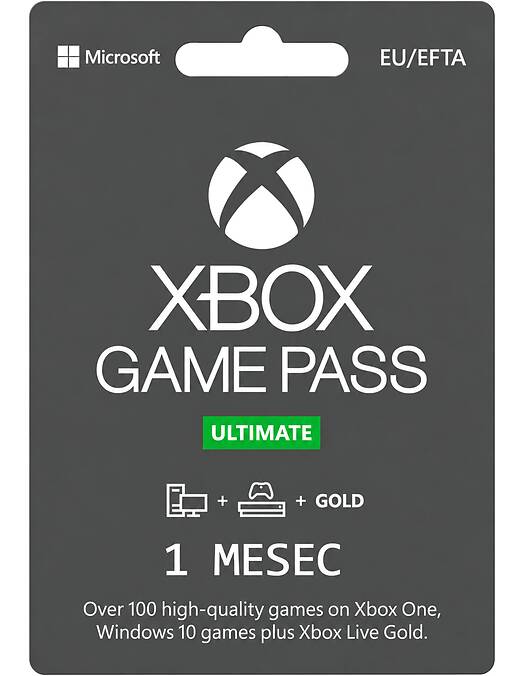 Xbox Game Pass Ultimate za 1 mesec za Xbox One & Xbox Series & PC