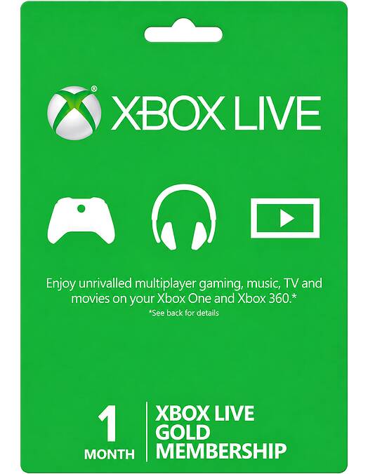 Xbox Live Gold 1 mesec za Xbox One & Xbox Series