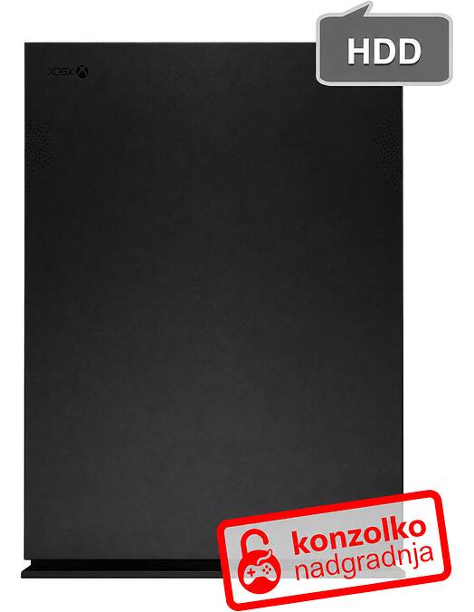 Xbox One X nadgradnja trdega diska