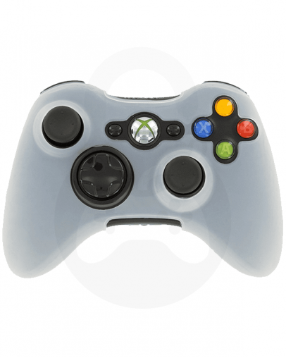 Xbox 360 silikonska prevleka za kontroler, siva