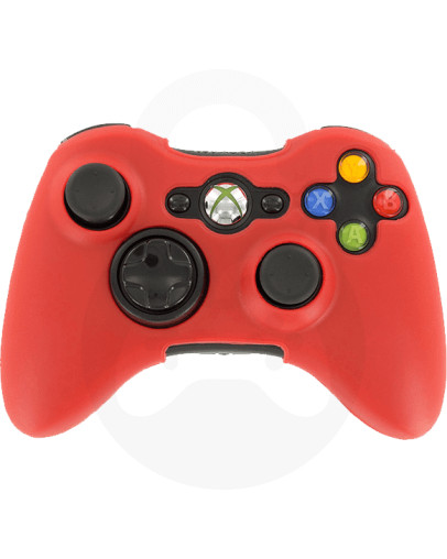 Xbox 360 silikonska prevleka za kontroler, rdeča