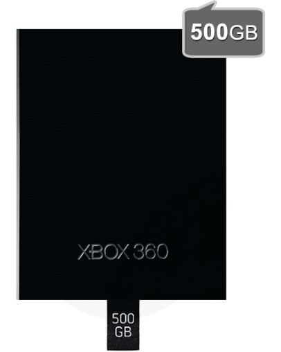 Xbox 360 Slim 500GB trdi disk - deluje samo na odklenjenih Xbox 360 Slim