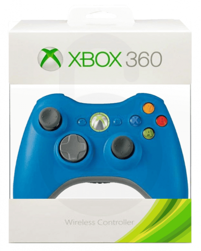 Xbox 360 brezžični kontroler (kompatibilen), moder