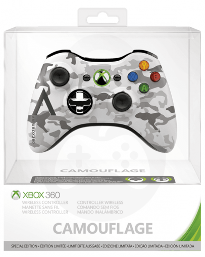 Xbox 360 brezžični kontroler Special Edition Arctic Camouflage