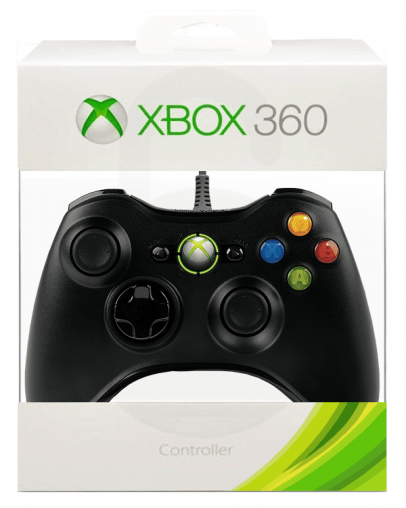 Xbox 360 žični kontroler črne barve (združljjiv) Xbox 360 žični kontroler črne barve (združljjiv)