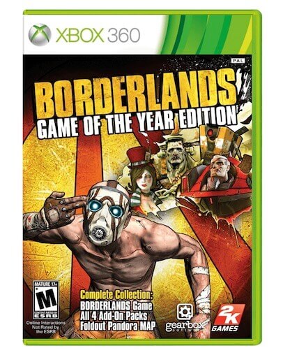 Borderlands Game of the Year Edition (XBOX 360) - rabljeno