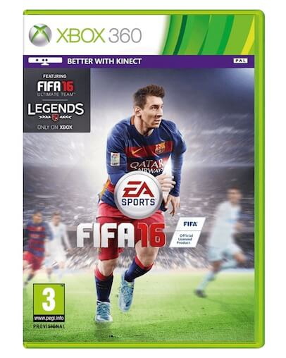 FIFA 16 (XBOX 360) - rabljeno