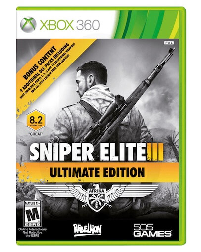 Sniper Elite 3 Ultimate Edition (XBOX 360) - rabljeno
