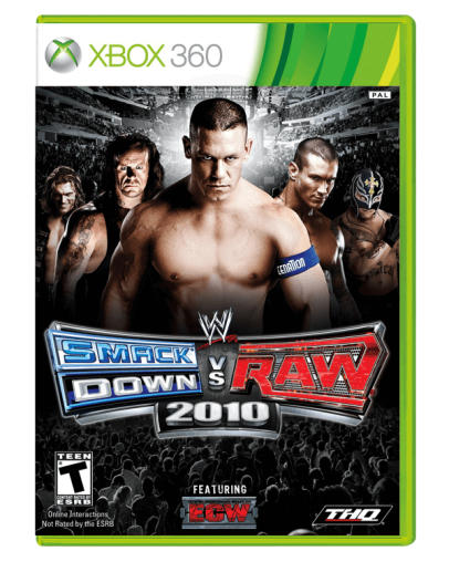 WWE Smackdown vs Raw 2010 (XBOX 360) - rabljeno
